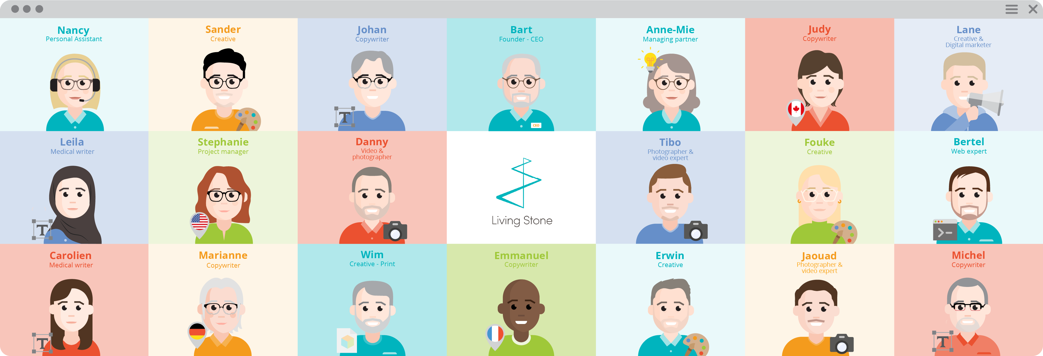 LIVING STONE: full service voor healthcare & engineering